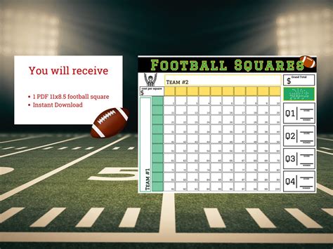 create super bowl squares|Squares • Digital Football Squares for Super Bowl LVIII.